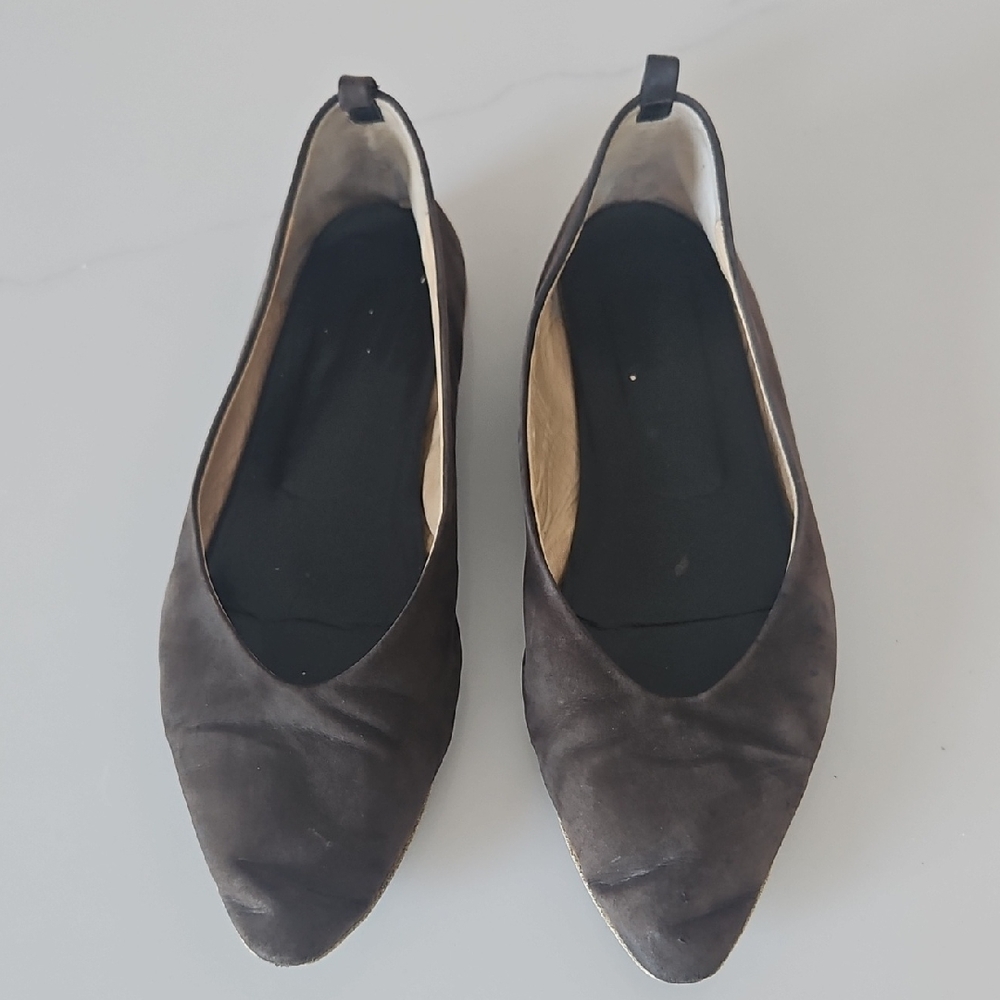 J CREW 90's Chocolate Brown  Women's Flats